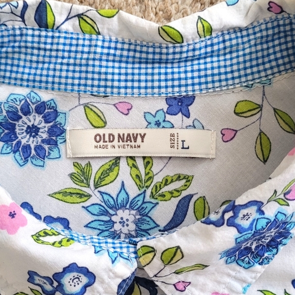 Cotton floral print shirt - Picture 5 of 6